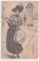 Dessin FEMME élégante 1904 TBE - Femmes