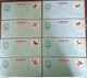 PAKISTAN 2017 Postal Stationery - Birds New Series Complete Set Of 8 Envelopes On Stamp Exhibition Islamabad, Unused - Pakistan