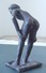 2003 - Khadim Diop, Sénégal, Offrande - Sculpture Bronze à La Cire Perdue, Pièce Unique, H: 14 Cm,l: 10 Cm, Poids 616 G - Bronzen