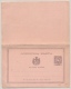 Serbia - 1883 - 5+5 Pa Carte Postale - Not Used - Servië