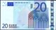 Euronotes 20 Euro 2002 UNC < S >< J023 > Italy Trichet - 20 Euro