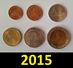 Thailand Coin Circulation Set Year 2015 UNC - Tailandia