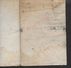 CLERMONT FERRAND SAINT BONNET 1852 ACTE VENTE D UNE TERRE POUR FRANCOIS FAUGEIRAS CONTRE FRANCOIS BOUGEAUT 2PAGES : - Manuscripts