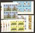 1973 Isola Di Man ANNATA  YEAR  In Quartina 6 Serie E 25v. (1/24+1A) MNH** - Isola Di Man