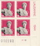 Série Neuve ** En Blocs De Quatre 259-261 X, Fils Courts, Fasern Kurzer / 1944 Ohne Falz, Sans Charnières - Unused Stamps