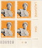 Série Neuve ** En Blocs De Quatre 259-261 W, Fils Longs, Fasern Richtbar / 1944 Ohne Falz, Sans Charnières - Unused Stamps