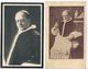 Heiligprentjes: 2 X  Paus Pius XI  (2 Scan's) - Images Religieuses