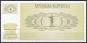 Slovenia:- 1 Tolar/P.1 (1990):- UNC - Slovenia