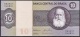 Brazil:- 10 Cruzeiros/P.193e (Signature 20/Series B03937):- A-UNC - Brasile