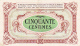 Billet Chambre De Commerce Région économique Du Centre - 50 Centimes - Série 39 -1er Août 1924 - Sans Filigrane - Cámara De Comercio