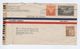 1940s Air Mail CUBA COVER CENSOR To USA Censored Stamps Aviation Wwii - Covers & Documents