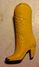 JOUET ANCIEN PLOMB 1 Botte Barbie Jaune - Toy Memorabilia