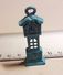 JOUET ANCIEN PLOMB Horloge Comtoise Bleue - Toy Memorabilia