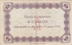 Billet Chambre De Commerce Du Havre - Un Franc - 15 Janvier 1920 - Filigrane Abeilles - Chambre De Commerce