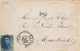 713/25 - Lettre TP 15 Médaillon 20 C Perception Barres 119 De TONGRES En PORT FRONTALIER Vers MAESTRICHT - PD Encadré - 1863-1864 Medallions (13/16)