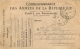 CORRESPONDANCE  DES ARMEES DE LA REPUBLIQUE CARTE EN FRANCHISE  1916 SOLDAT COSTES HENRI - Guerre De 1914-18