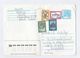 2000  BELARUS Stamps On UPRATED Postal STATIONERY COVER To GB - Belarus