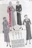 Delcampe - REVUE MODES ET TRAVAUX- 15 FEVRIER 1932- N° 292- EDOUARD BOUCHERIT-BERNARD-LANVIN-JENNY-PATOU-ROUFF-BLEDINE -AVEC PATRON - Fashion