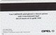 11133-CARD CARTAGOL - OPEL ASTRA - EURO 96 - Automobili