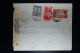 Libia:  Cover Tripoli To Roma  1942 Censor Cancels And Strip Mixed Stamps Sa E 17 Espresso - Libya