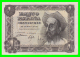 ESPAÑA BILLETE DEL BANCO DE ESPAÑA  1 Pta. AÑO 1951 - 1-2 Pesetas