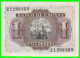 ESPAÑA BILLETE DEL BANCO DE ESPAÑA  1 Pta. AÑO 1953 - 1-2 Pesetas