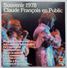 Disque Vinyle 33T CLAUDE FRANCOIS EN PUBLIC SOUVENIR 1978 - Disques FLECHE6641470 1976 - Double Album 2 Disques - Other & Unclassified