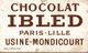 CHROMO CHOCOLAT IBLED NAPOLEON VISITE LES BIVOUACS - Ibled