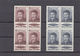 Russia1954,Stalin's 75th Birthday FOURBLOCKS,MNH - Neufs