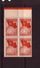 RUSSIA 1938,FOURBLOCK 80 Kop.value From North Pole Set ,MNH - Unused Stamps