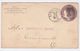 1893 USA  NATIONAL BANK CLARKSVILLE Tenn To Atlas BANK CINCINNATI Postal STATIONERY COVER Christopher Columbus Stamps - ...-1900