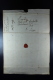 Belgium  1700 Complete Letter  Tpo Antwerp Waxsealed - 1621-1713 (Paesi Bassi Spagnoli)