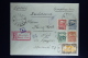 Estland Registered Cover Pärnu To Hof Deutschland Censor Cancels  1921 Mixed Stamps - Estland