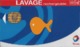 # Carte A Puce Portemonnaie Lavage Total - Poisson - 500 Stations - Carte De Lavage Rechargeable - Bon Etat - - Lavage Auto