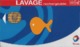 # Carte A Puce Portemonnaie Lavage Total - Poisson - 500 Stations - Carte De Lavage Rechargeable - Bon Etat - - Autowäsche