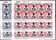 1995 Jersey EUROPA CEPT EUROPE 30 Serie Di 2v. MNH** In 6 Minifogli Minisheets - 1995