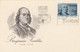 ARGENTINA - CP BENJAMIN FRANKLIN - BUENOS AIRES 22.12.1956   /R268 - Lettres & Documents