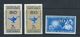 South Africa 1964 Nursing Association Set Of 3 MNH , Both 2.5c With Pencil Annotations On Gum - Unused Stamps