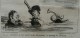 1851 Honoré DAUMIER - ACTUALITÉS N° 255 PASSAGE DU RUBICON - JOURNAL LE CHARIVARI - 1850 - 1899