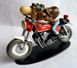 FIGURINE JOE BAR TEAM EDOUARD BRACAME HONDA CB-750 VENTS-D'OUEST BAR-2  FIGURINE Résine - Other & Unclassified