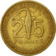 Monnaie, West African States, 25 Francs, 1970, Paris, TTB, Aluminum-Bronze, KM:5 - Côte-d'Ivoire