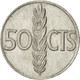 Monnaie, Espagne, Francisco Franco, Caudillo, 50 Centimos, 1971, TTB, Aluminium - 50 Centiem