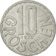 Monnaie, Autriche, 10 Groschen, 1970, Vienna, TTB, Aluminium, KM:2878 - Autriche