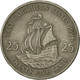 Monnaie, Etats Des Caraibes Orientales, Elizabeth II, 25 Cents, 1996, TTB - East Caribbean States