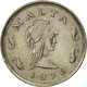 Monnaie, Malte, 2 Cents, 1976, British Royal Mint, TTB+, Copper-nickel, KM:9 - Malte