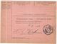 FINLANDIA - Finland - 1931 - Postiennakko-Osoitekortti - Adresskort Paket Packet Freight Bill Card - Viaggiata Da Turku - Postpaketten