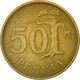 Monnaie, Finlande, 50 Penniä, 1974, TTB, Aluminum-Bronze, KM:48 - Finlande