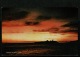 RB 1179 - 4 X Isle Of Man Postcards - Sunset At Peel - Douglas At Night - Douglas &amp; Tram - Isle Of Man