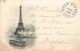 PARIS - La Tour Eiffel ,cachet Juin 1900 + Exposition Universelle. - Eiffeltoren