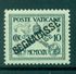 Vatican 1931 - Sassone N. 2 A Timbres-taxe - Pontificat De Pie XI - Taxes